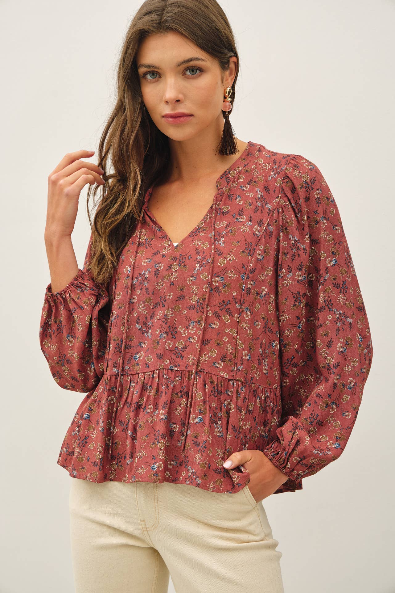 Rollie Floral Blouse