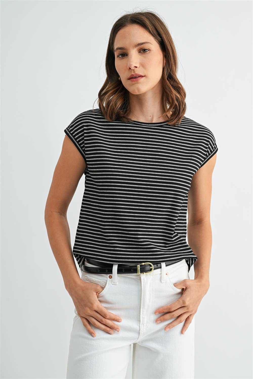 Naomi Stripe Top
