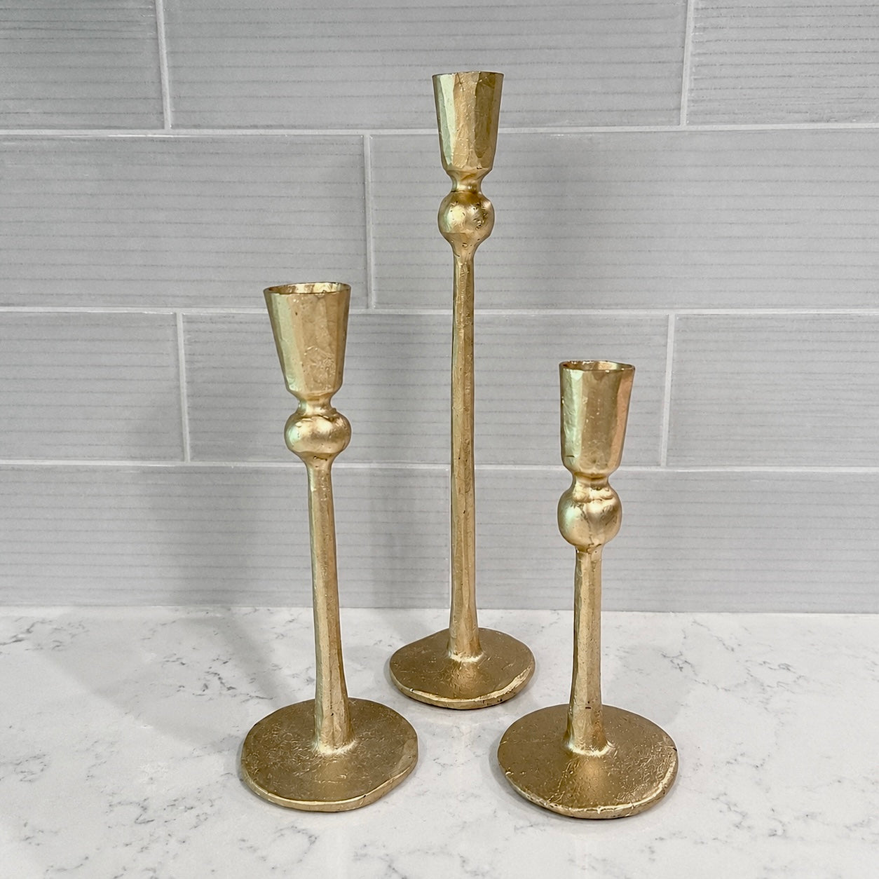 Gold Taper Holder