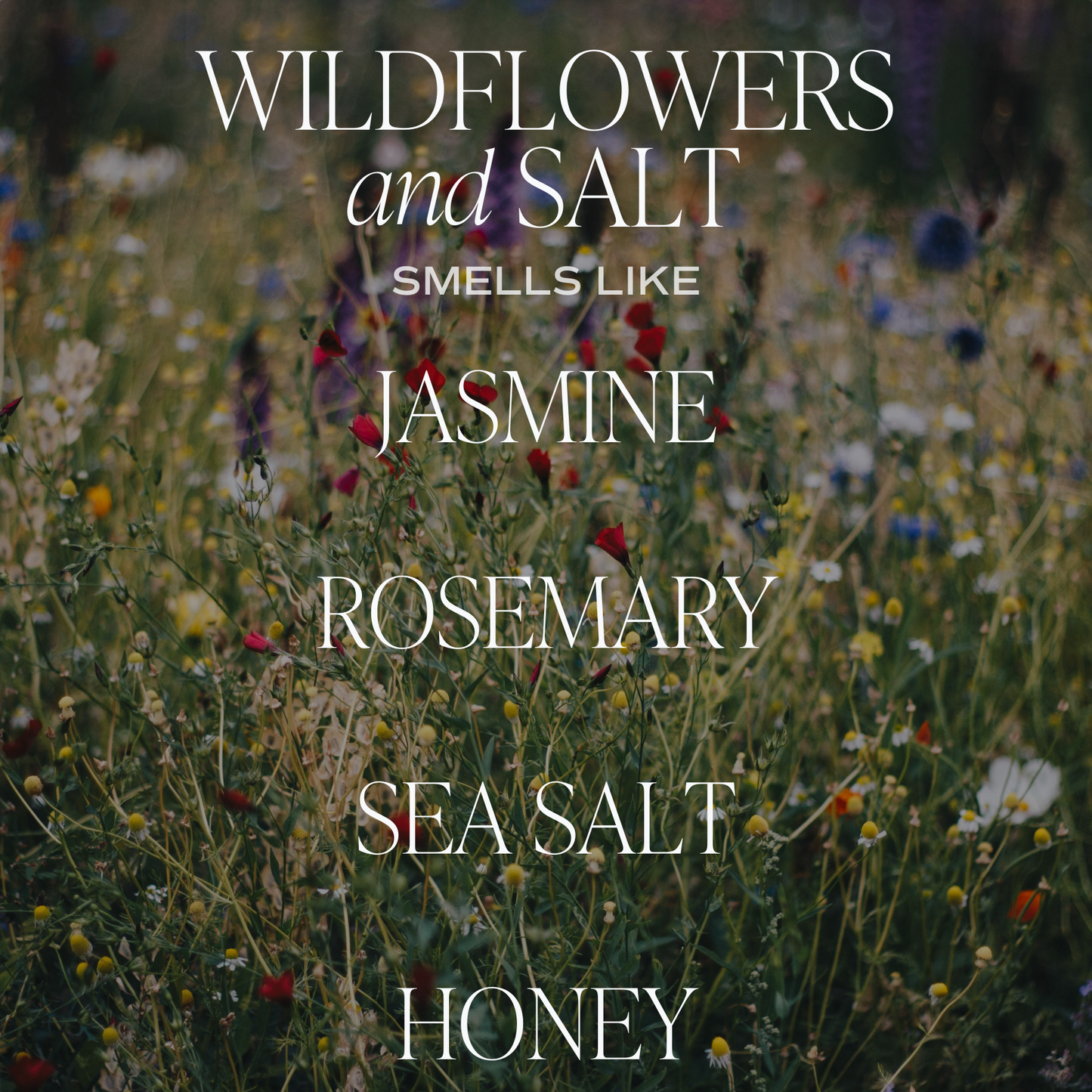 Car Air Freshener - Wildflowers & Salt