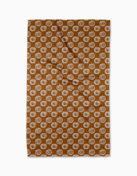 Geometry Fall Bounty Tea Towel