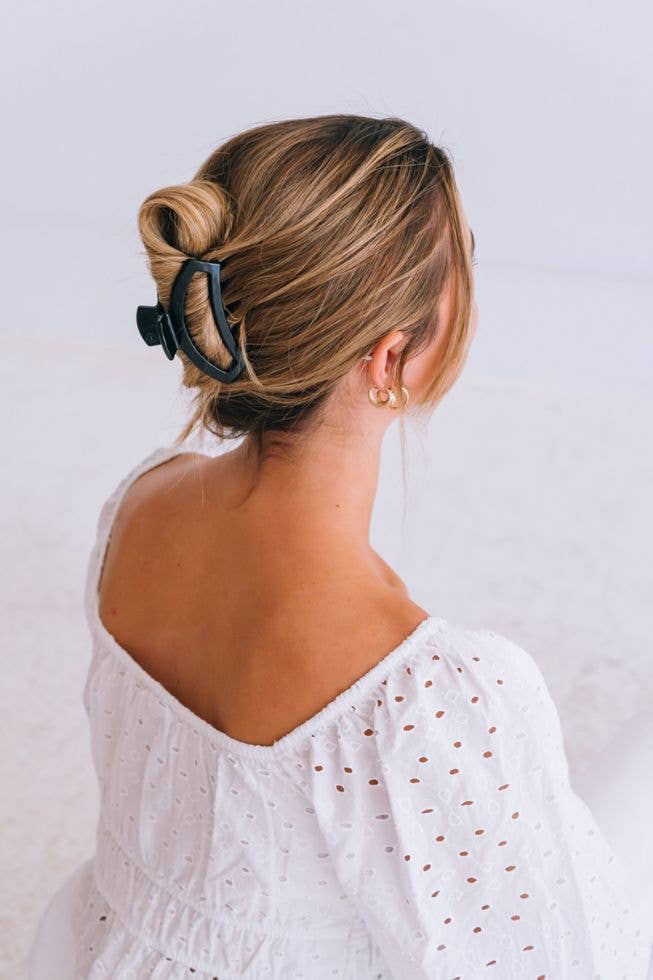 Hair Clip | Medium | Black