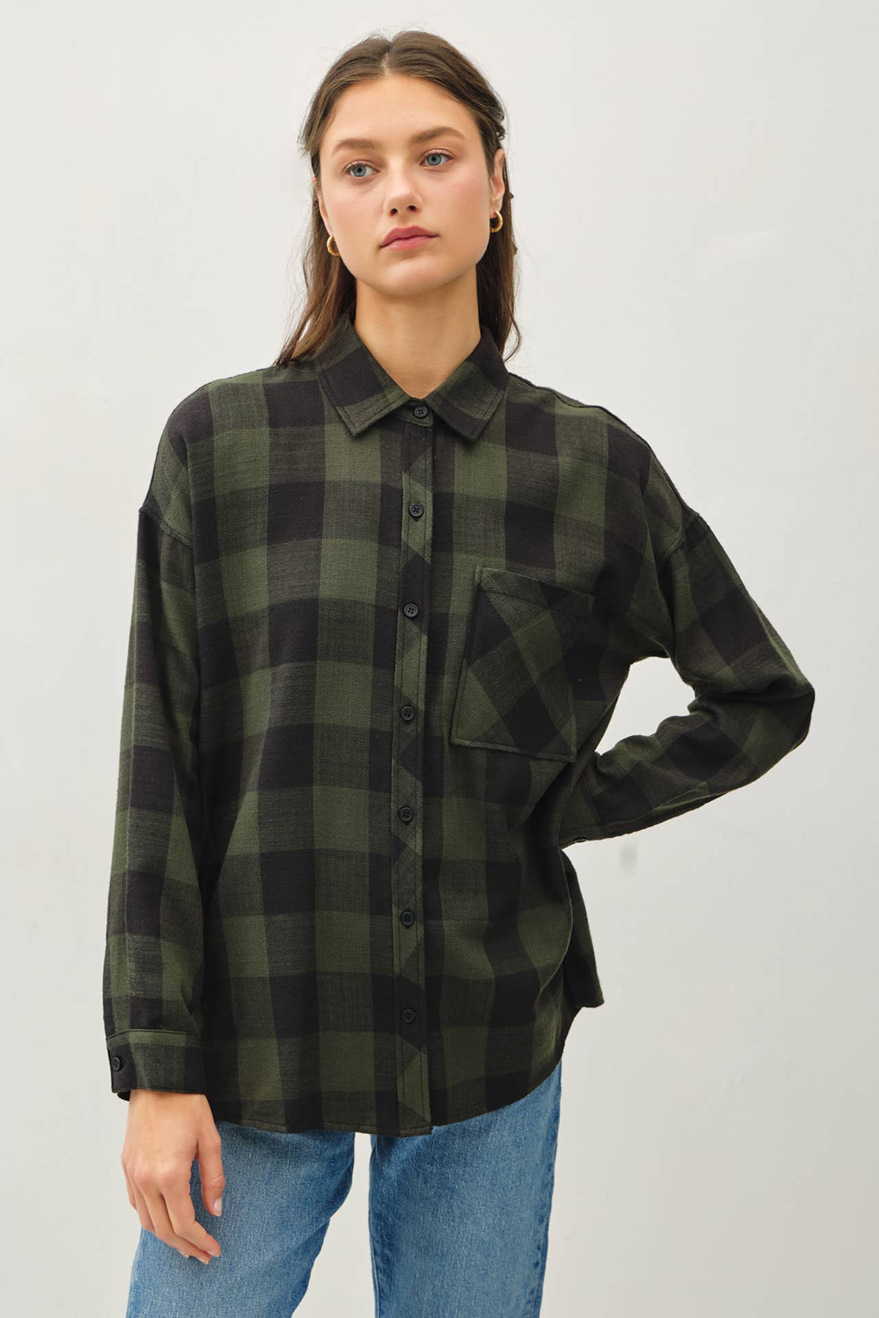 Leyna Plaid Shirt