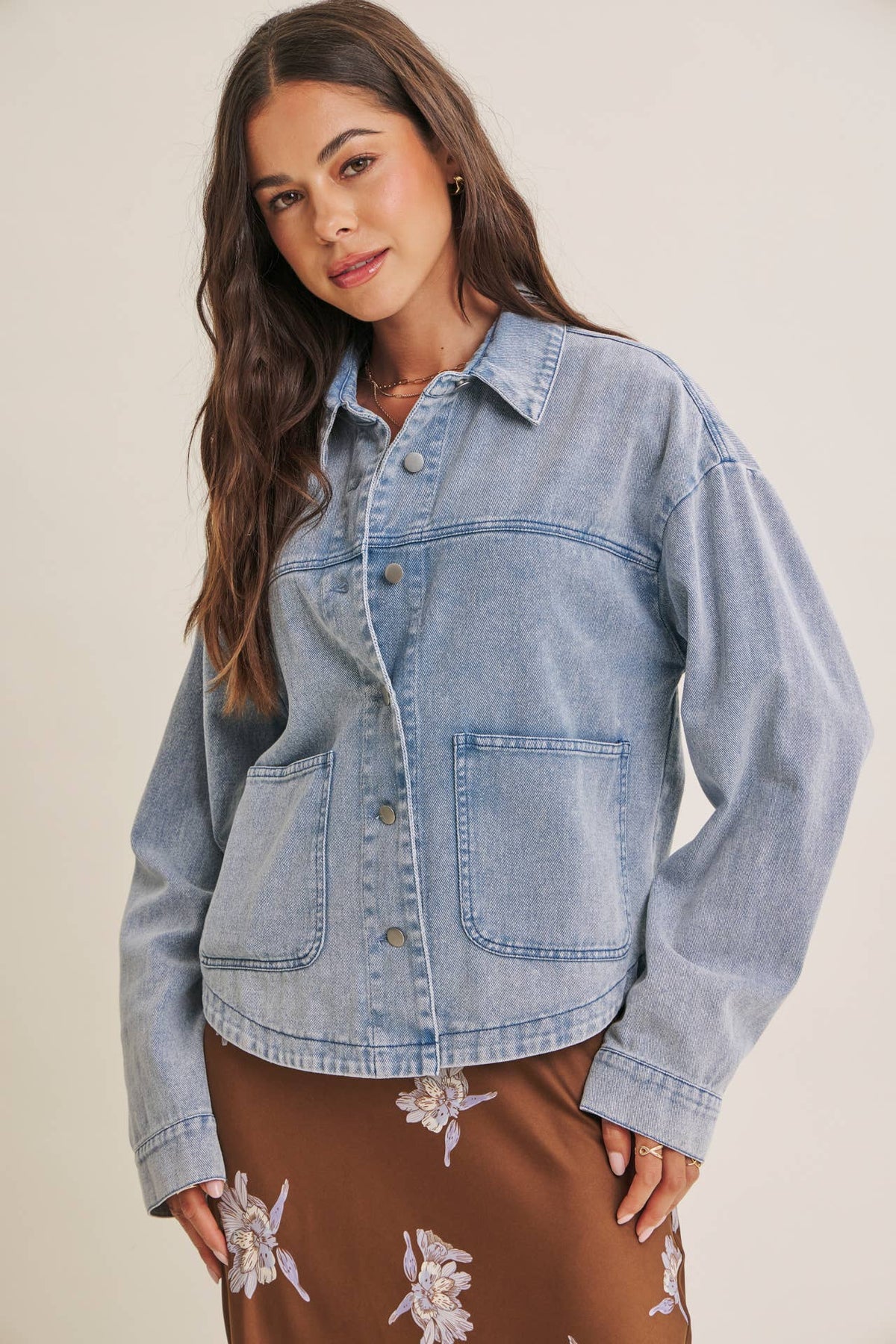 Denim Utility Jacket