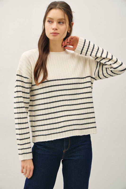 Cecily Stripe Sweater
