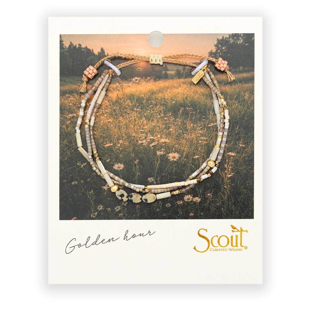 Mixed Media Bracelet - Dalmatian Jasper