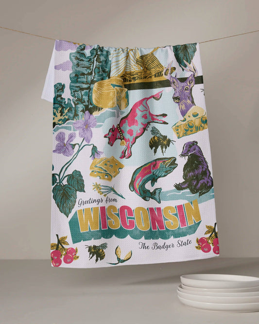 Geometry | Wisconsin Tea Towel