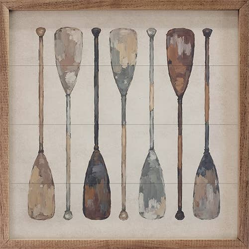 Boat Oars Print