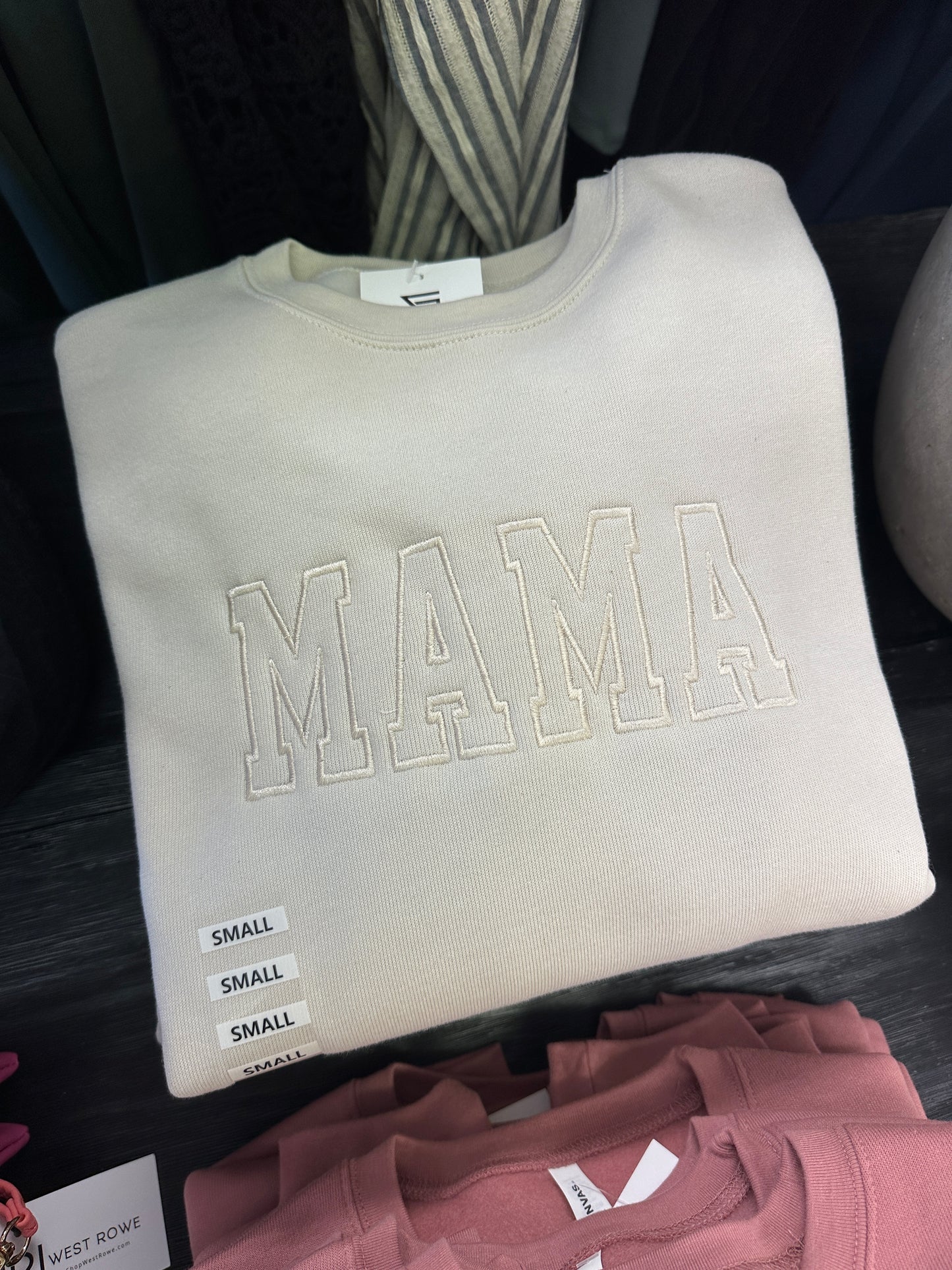 Mama Embroidered Sweatshirt - 2 Colors