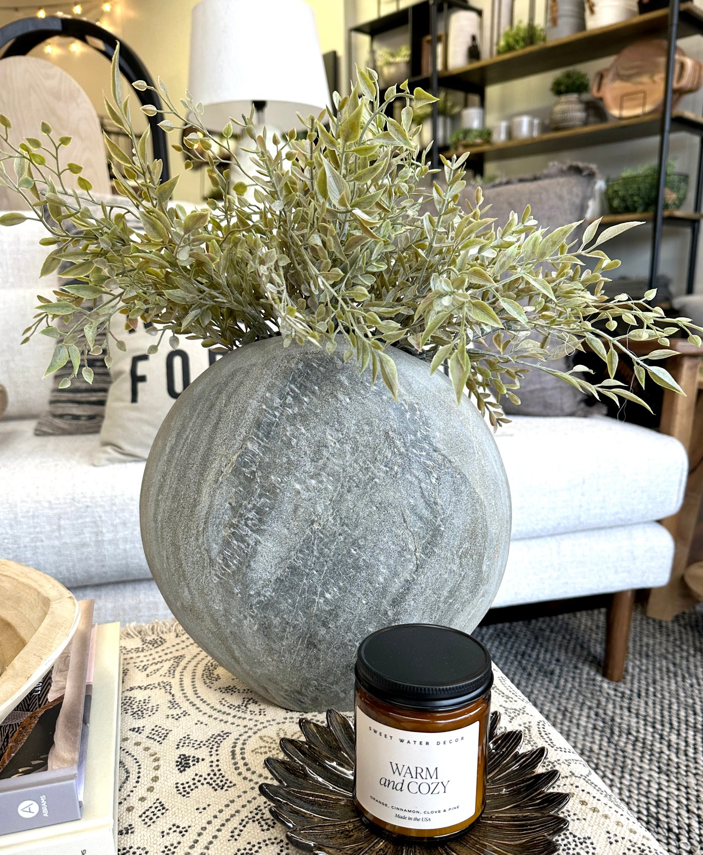 Natural Slate Vase