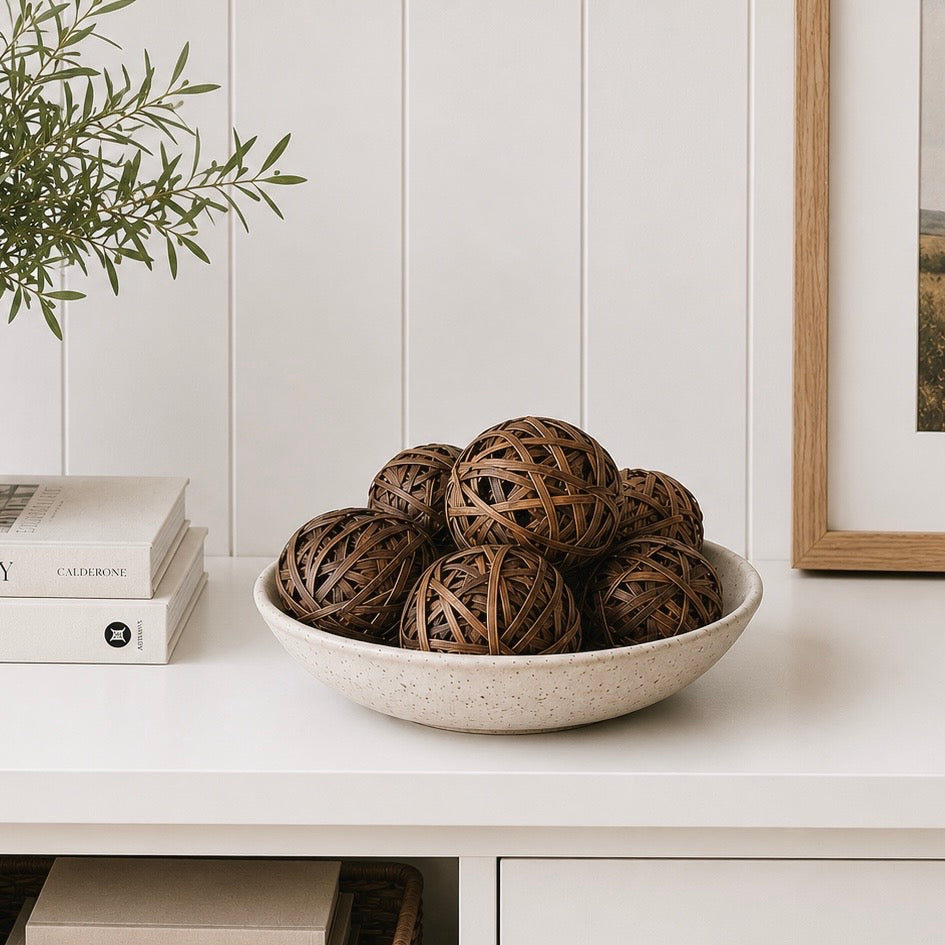 S/6 Rattan Bowl Filler