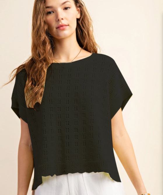 Cotton Sweater Top