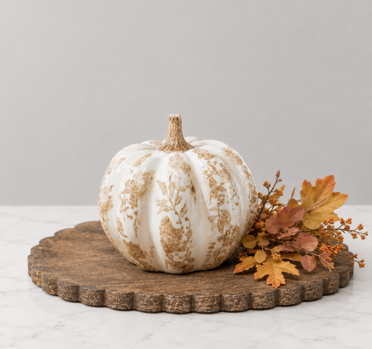 Ceramic Heirloom Pumpkin