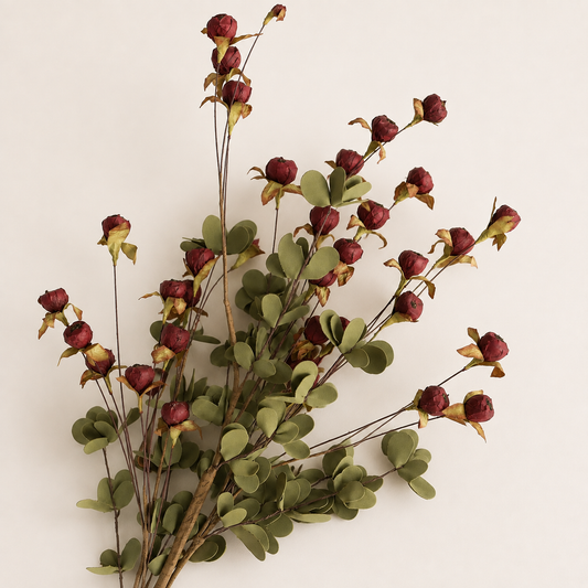 32" Burgundy Pods Bundle