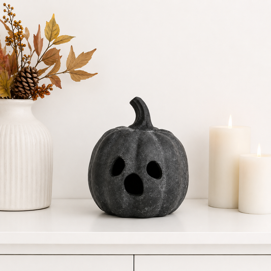 Black Terracotta Pumpkin