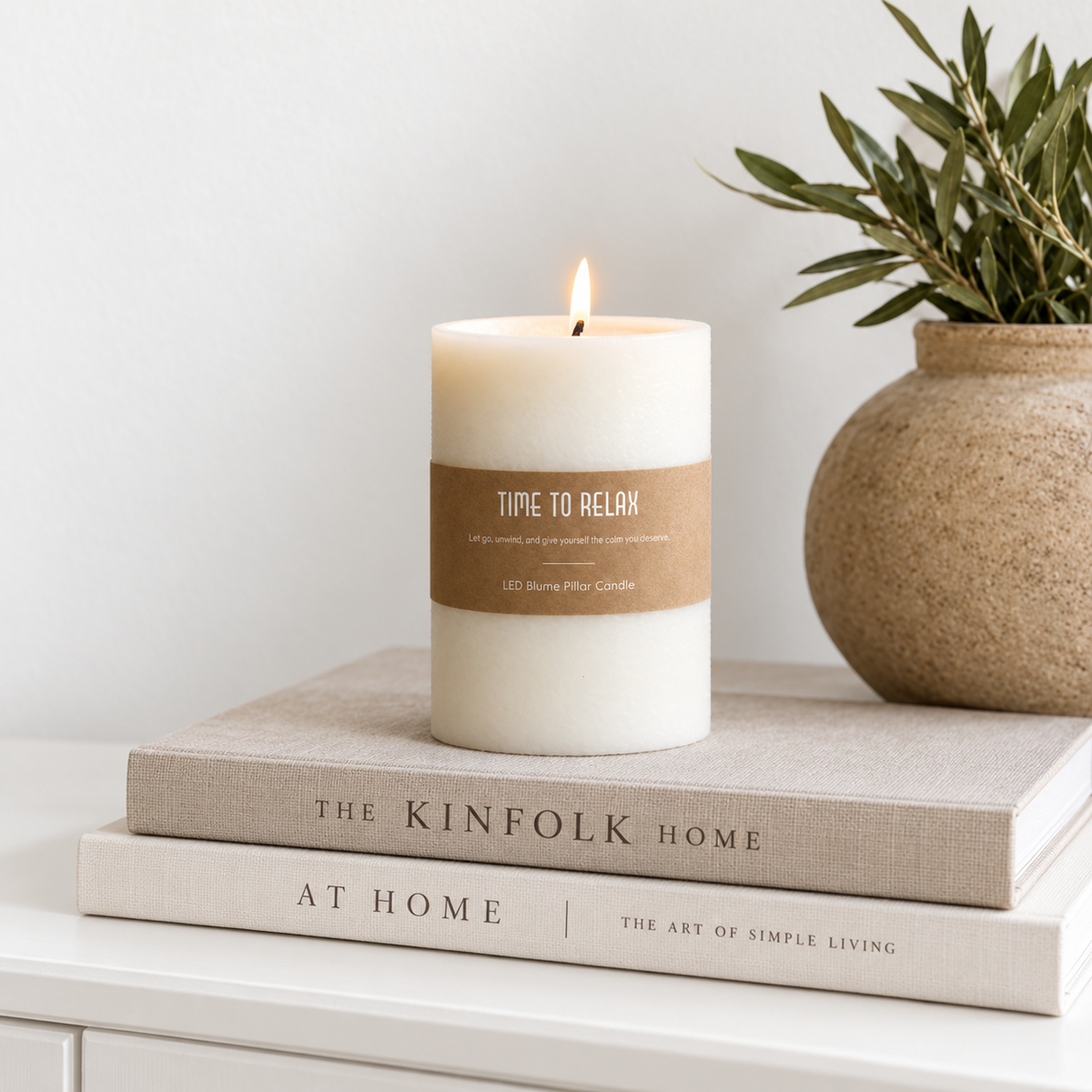 LED Pillar Candle