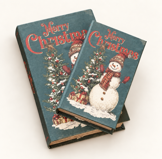 Snowman Storage Book