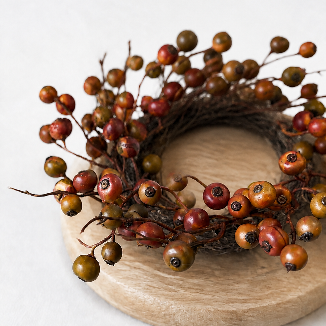 Harvest Berry Candle Ring