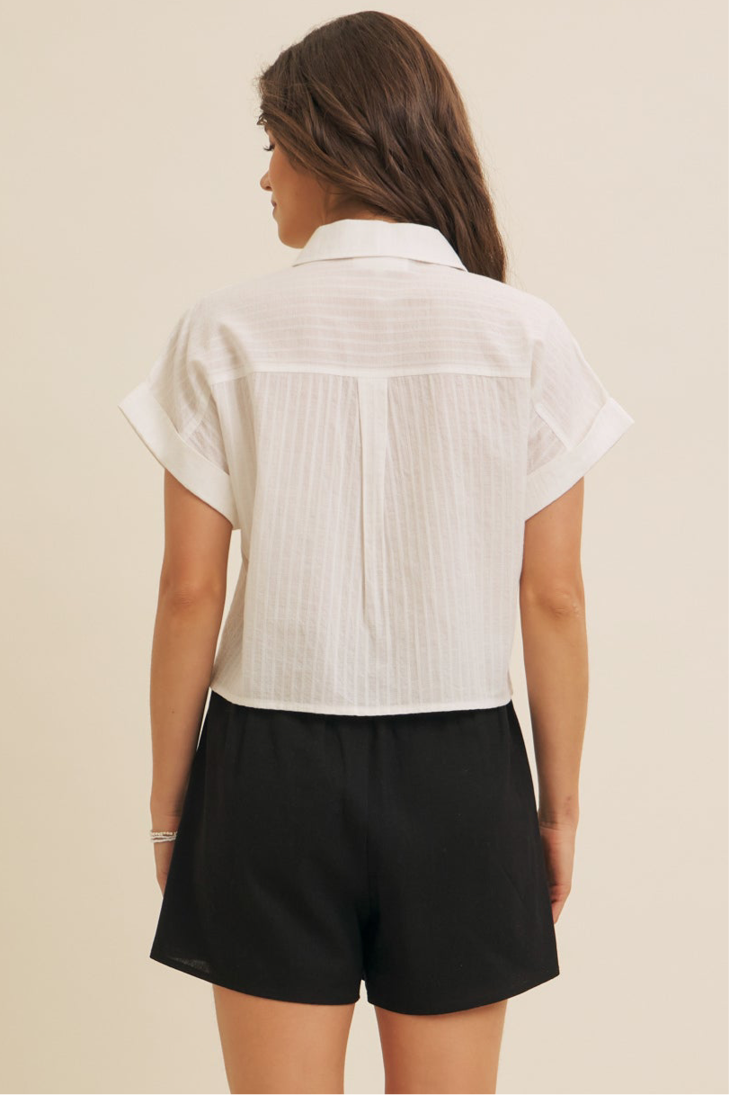 Aries Button Top