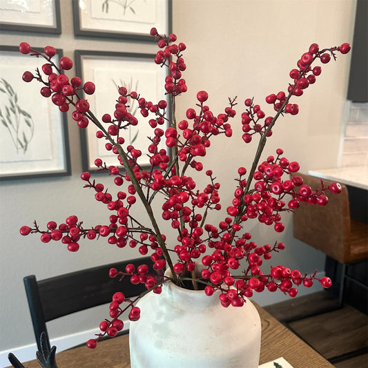 Red Rushberry Stem