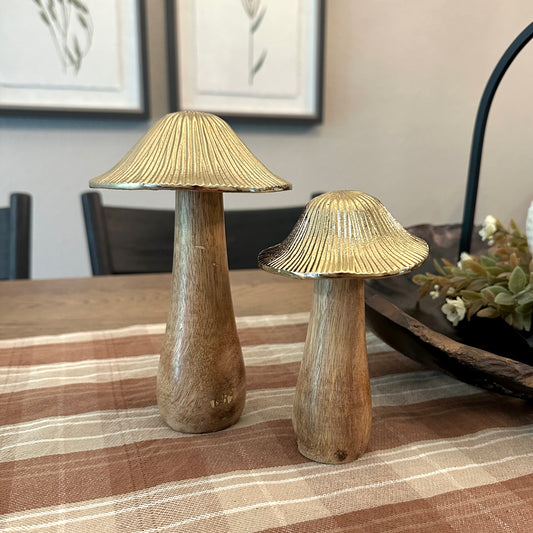Decorative Wood Mushroom