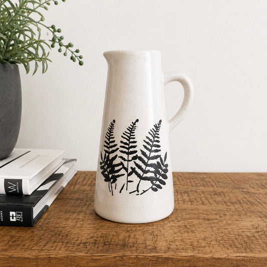 Fern Print Vase
