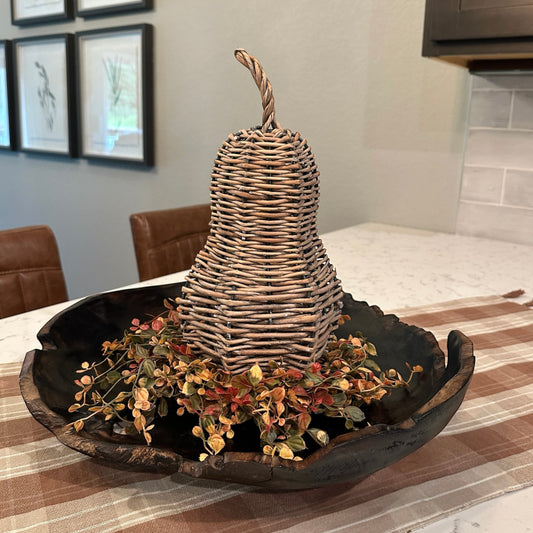 Woven Willow Gourd