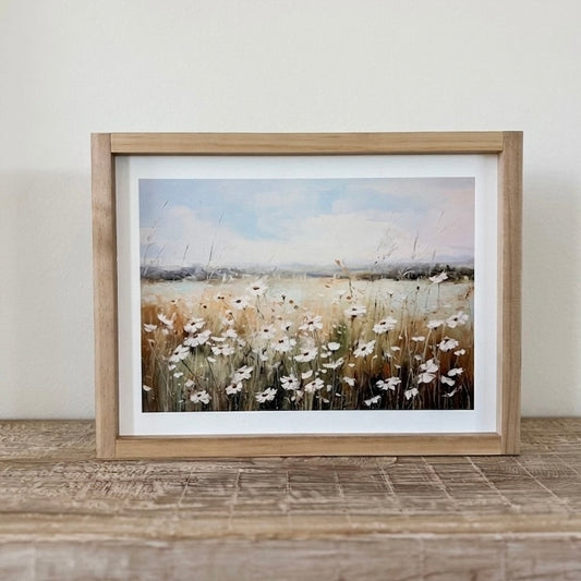 Field of Flowers Framed Print