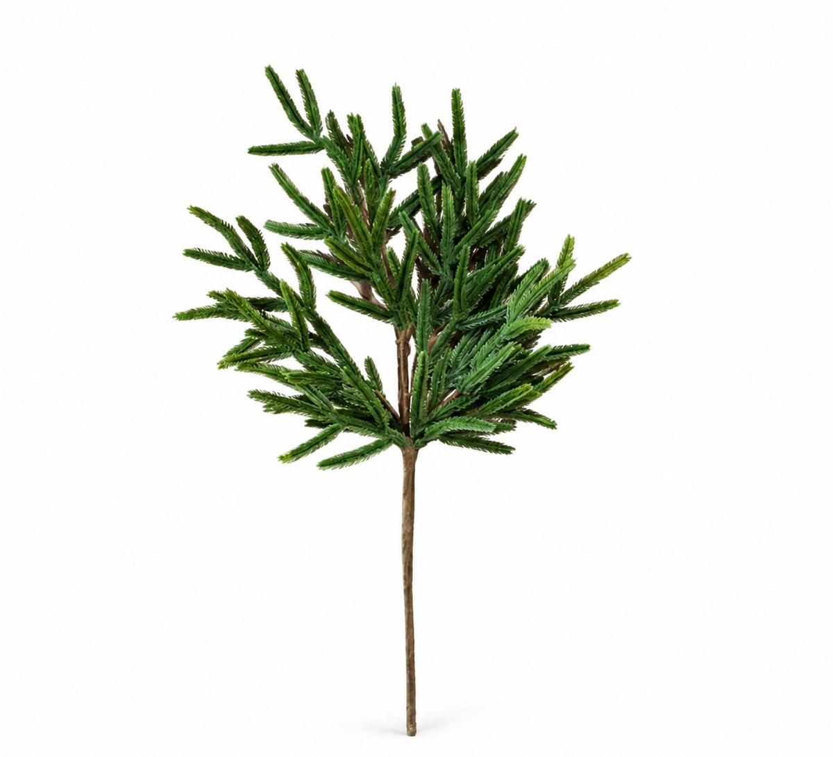22" Faux Pine Branch