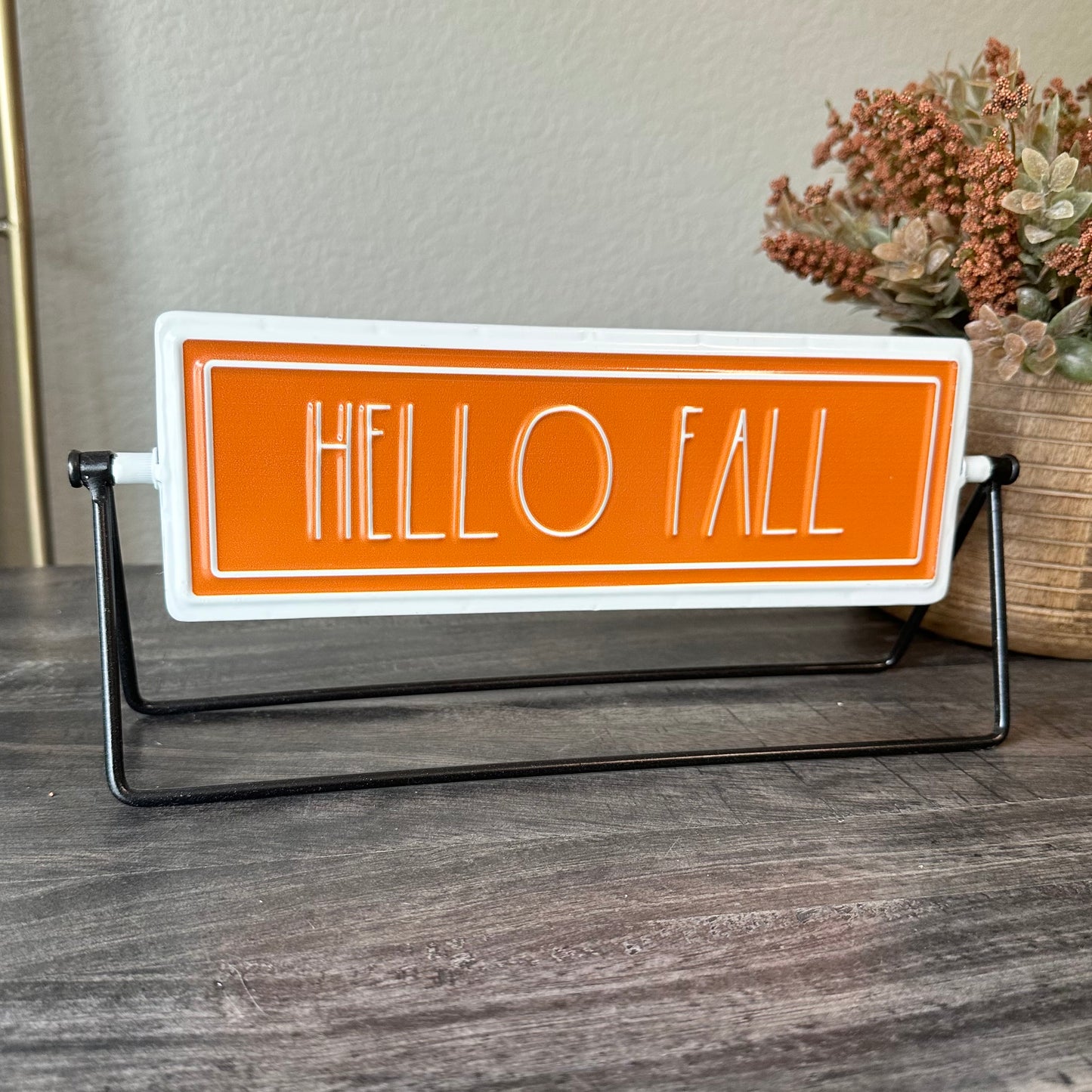 Fall / Thanks Flip Sign