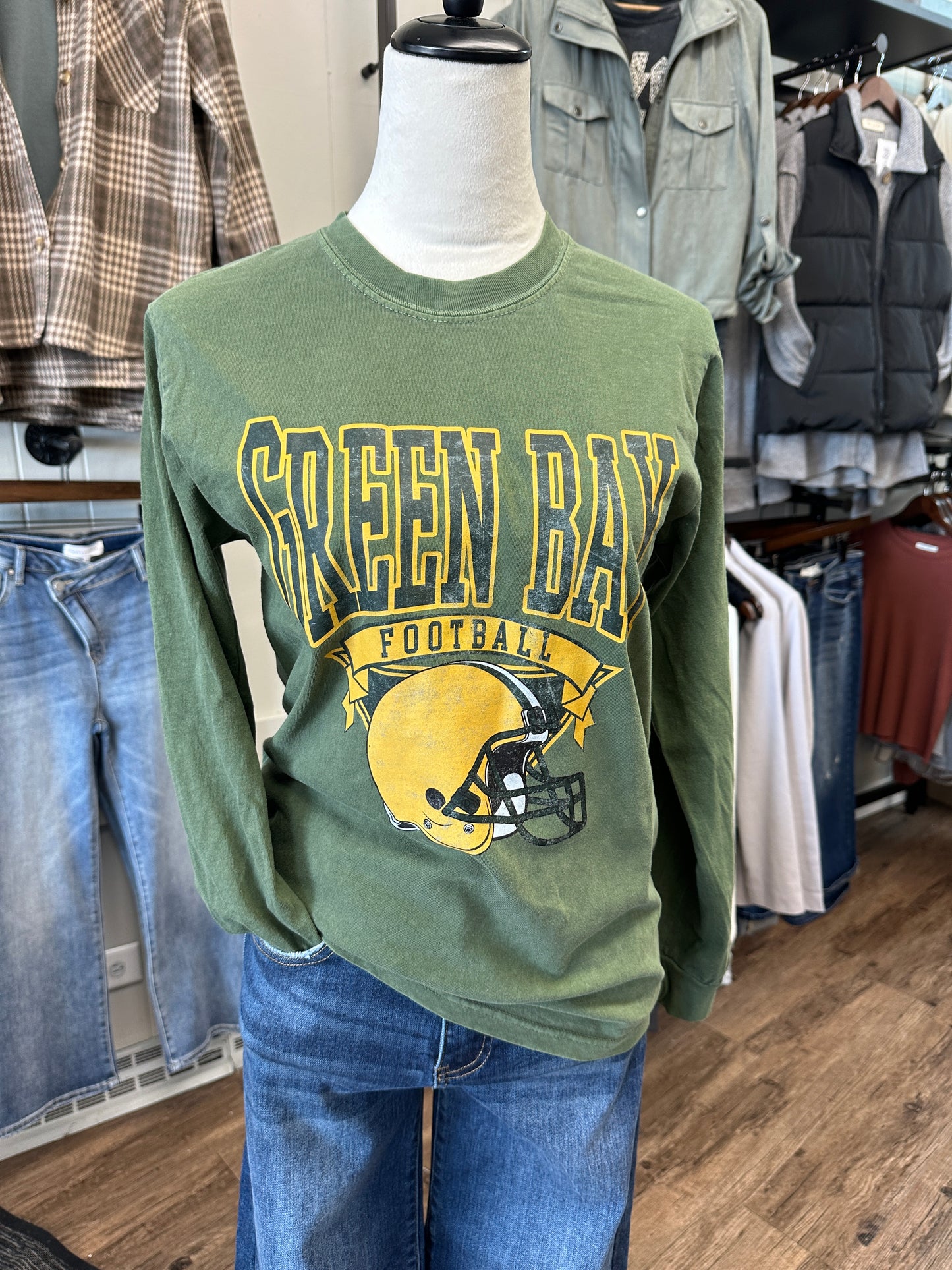 Green Bay Football Long Sleeve