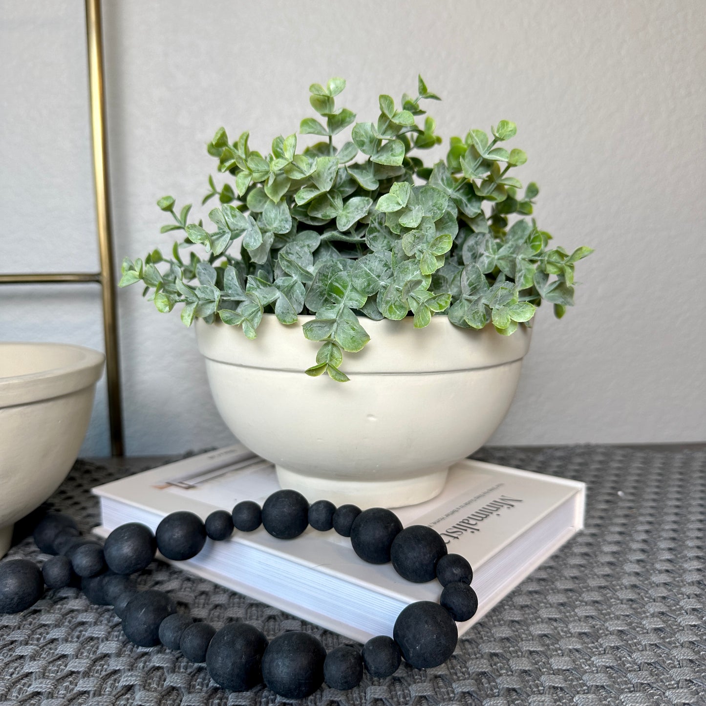 White Terracotta Bowl