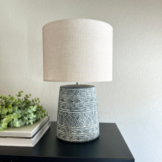 Charcoal Pattern Lamp