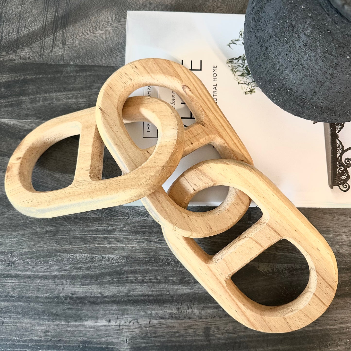 Wood Chain Links