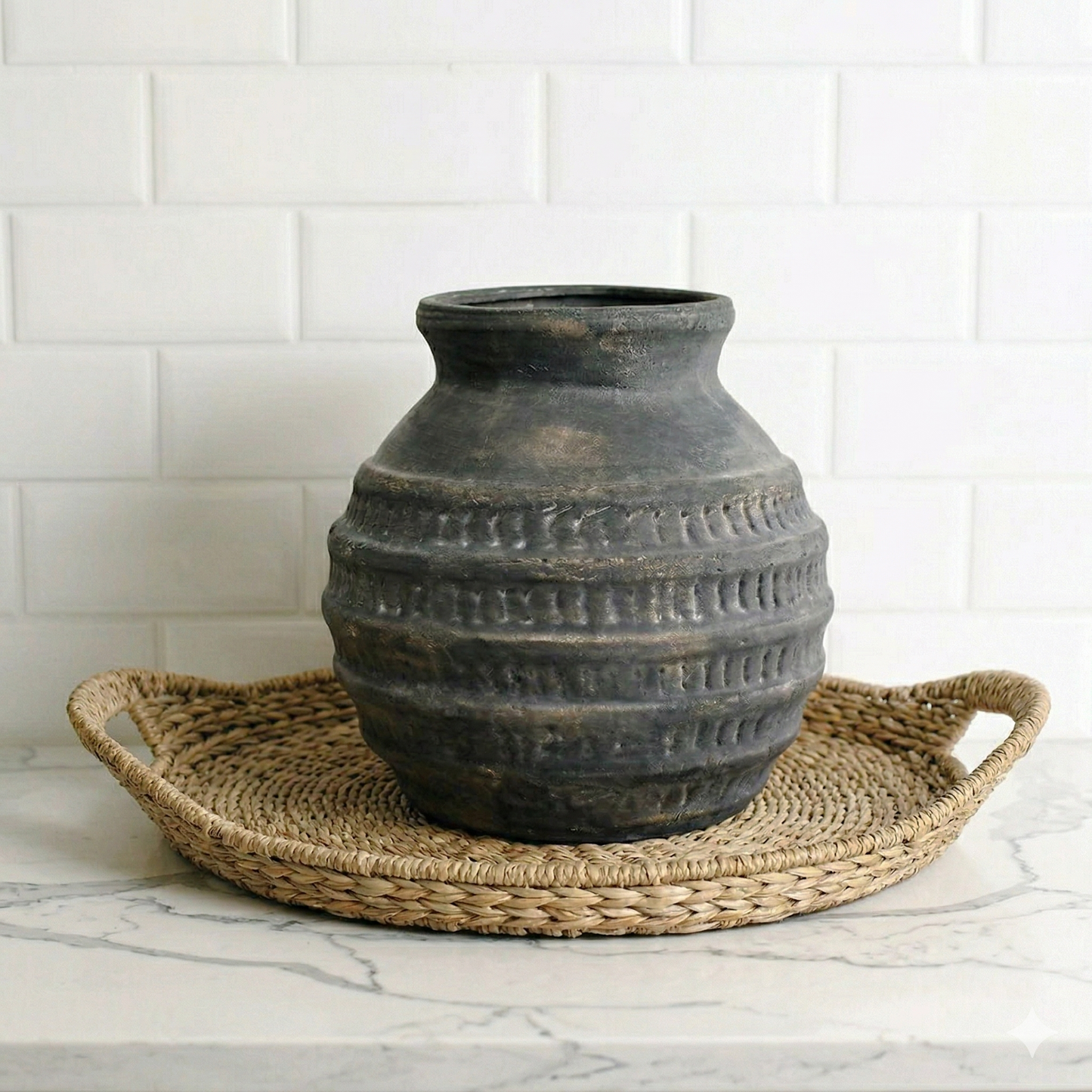 Sable Terracotta Vase