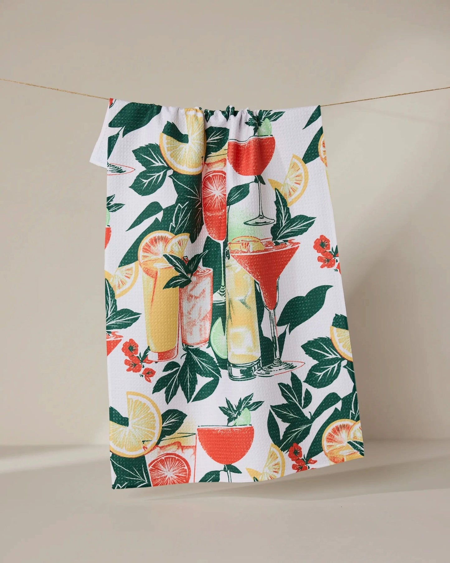 Geometry | Summer Refreshments Tea Towel