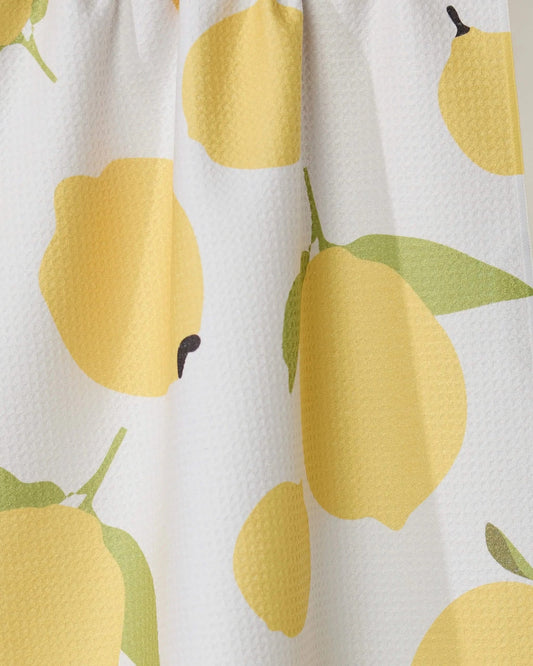 Geometry | Sunny Lemons Tea Towel