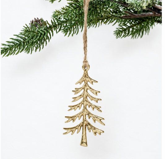 Gold Tree Ornament