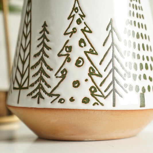 Holiday Ceramic Pitcher