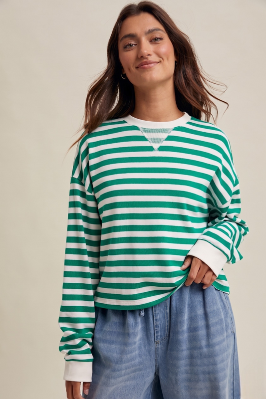 Marina Stripe Pullover