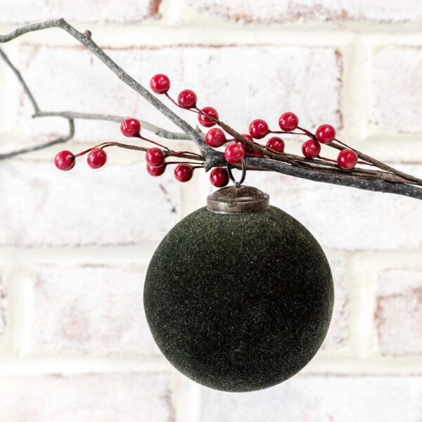 Moss Velvet Ornament