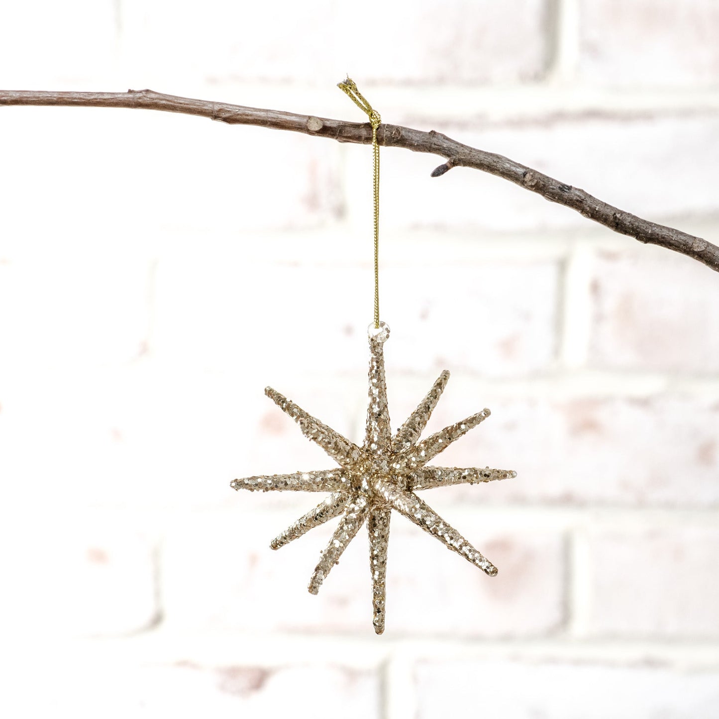 Glitter Star Ornament