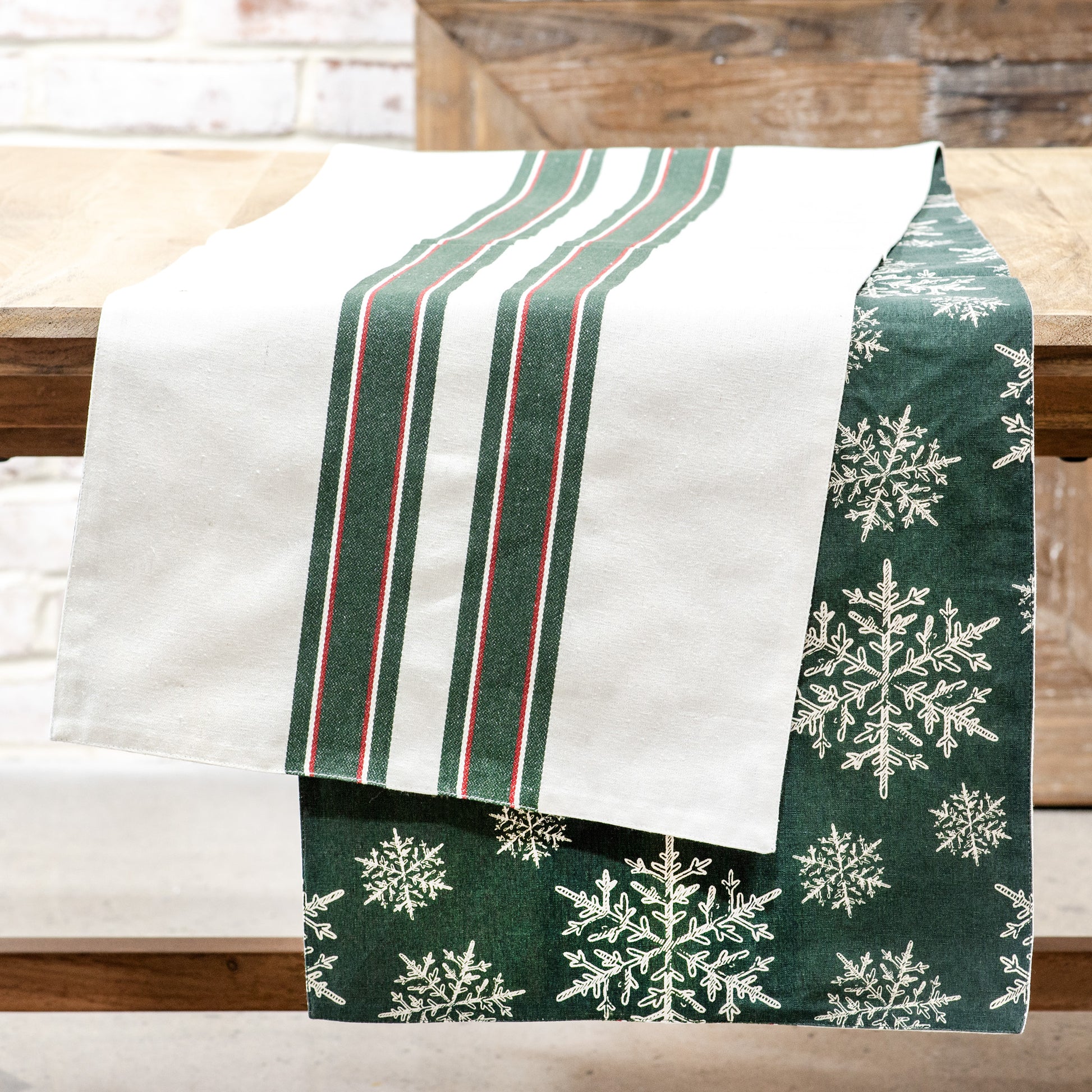 Reversible Holiday Table Runner