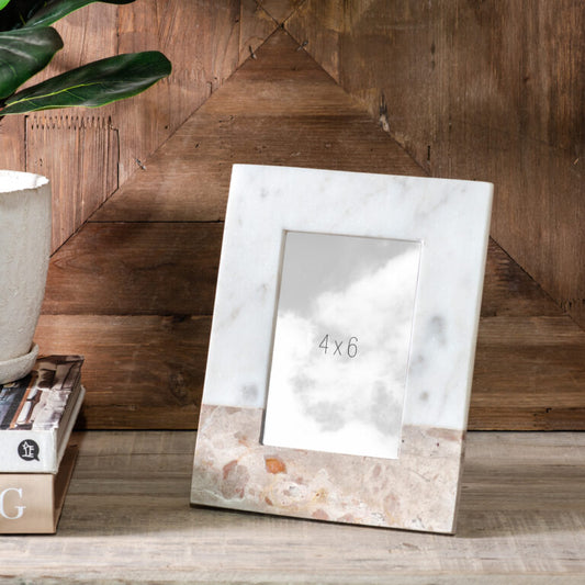 Beige Marble Picture Frame