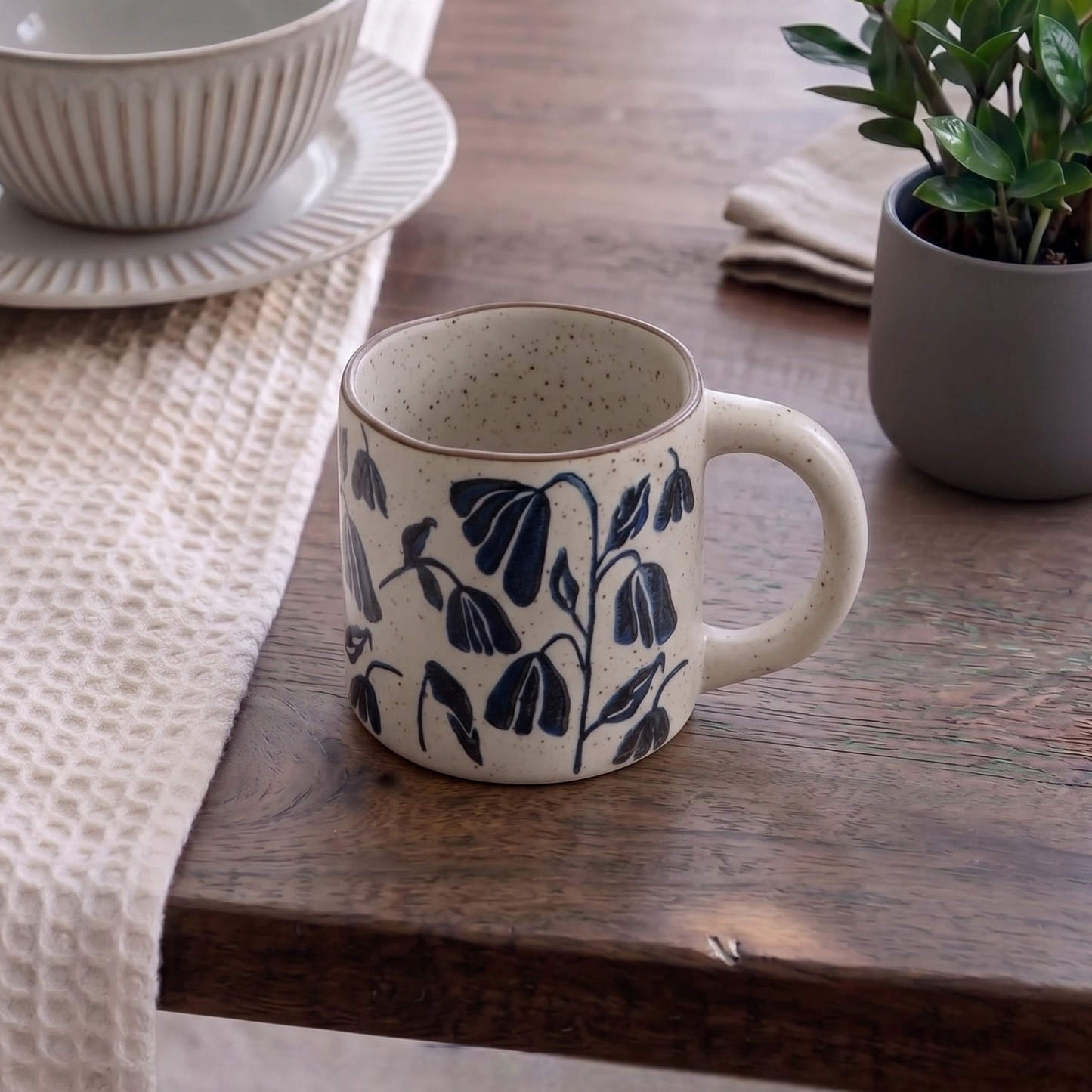 Posey Pattern Coffee Mug