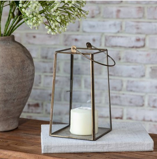 Square Glass Lantern