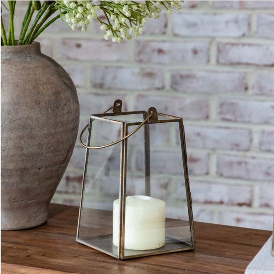 Square Glass Lantern