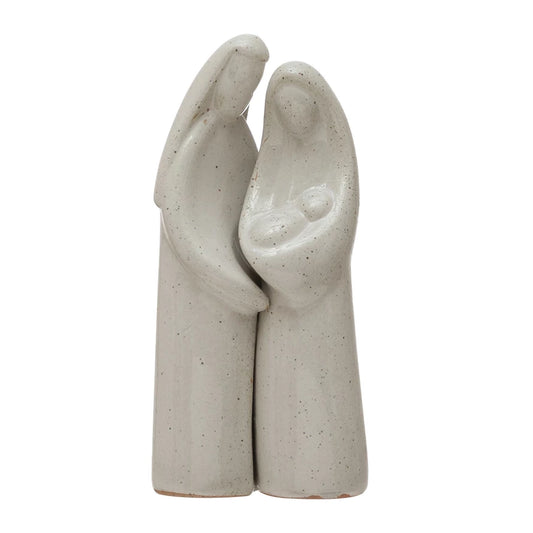 Stoneware Holy Family 2