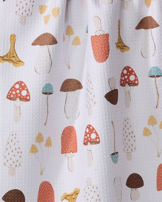 Geometry Foraging Tea Towel