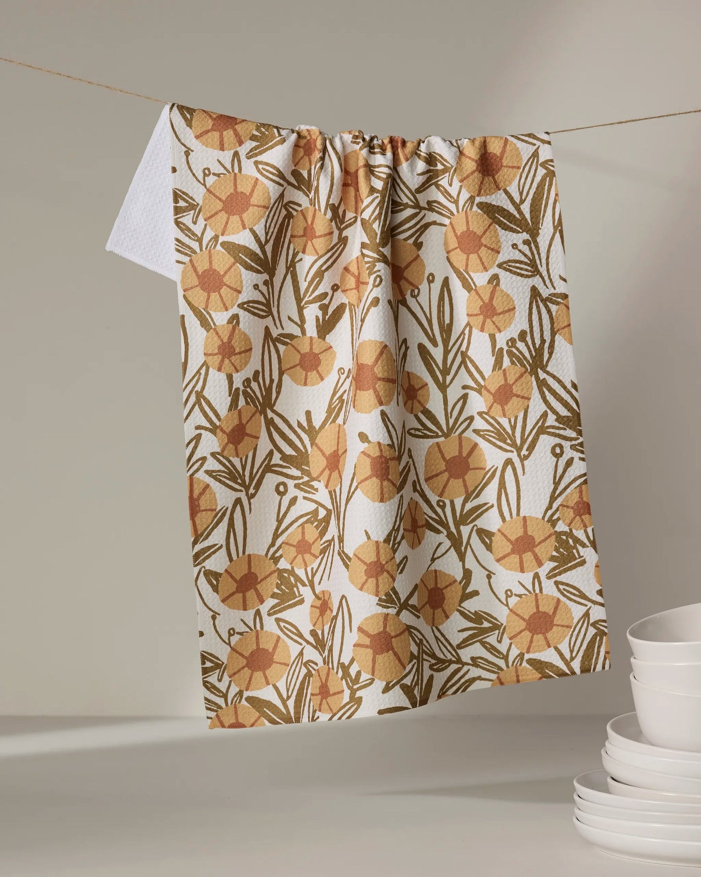 Geometry | Sunflower Fields Tea Towel